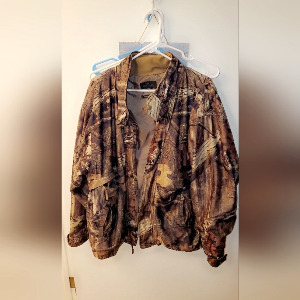 Men's red head mountain stalker jacket 🦃